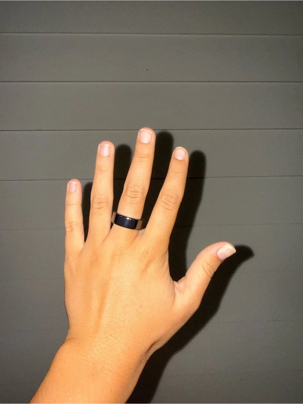 Black Gen 3 Oura Ring Size 8